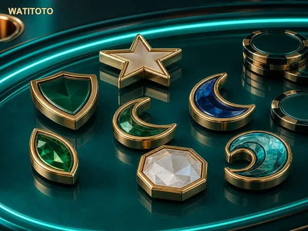 Tampilan kasino online watitoto dengan nuansa permainan yang modern