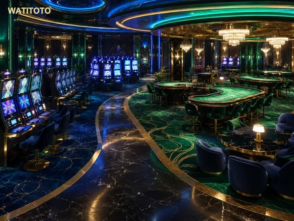 Tampilan pilihan permainan slot di watitoto